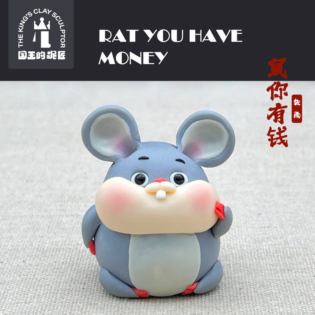 [SG Stock] Cute and Funny Handmade Chinese Zodiac Polymer Clay Figurines – Cute Animal Ornaments, Creative Birthday Gift