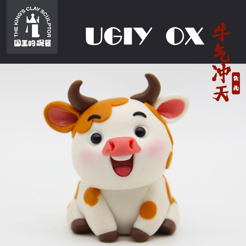 [SG Stock] Cute and Funny Handmade Chinese Zodiac Polymer Clay Figurines – Cute Animal Ornaments, Creative Birthday Gift