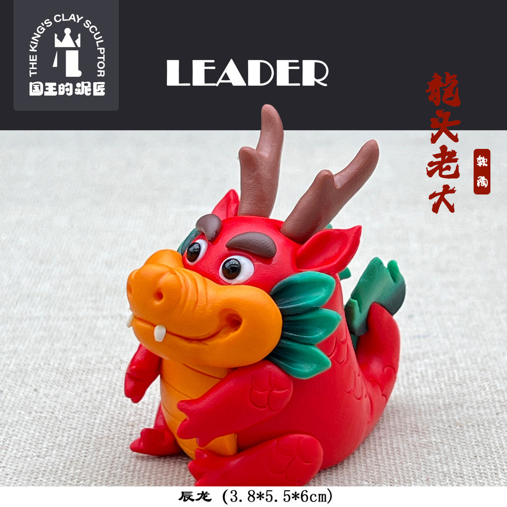 [SG Stock] Cute and Funny Handmade Chinese Zodiac Polymer Clay Figurines – Cute Animal Ornaments, Creative Birthday Gift