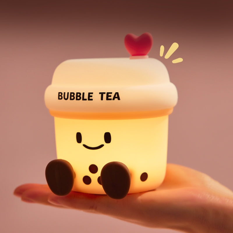 [SG Stock] Cute and Funny Capybara Touch Silicone Night Light Eye Protection Sleep Bedside LED Lamp Rechargeable 卡皮巴拉硅胶灯